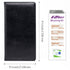 CANOPUS Big Black Car Registration and Insurance Holder, PU Leather Card Holder, Vehicle Glove Box Organizer for Auto, SUV, Truck
